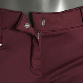 EQUITHÈME Pantaloni da Equitazione Claudine Bordeaux EQUITHÈME Pantaloni da Equitazione Claudine Bordeaux