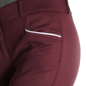 EQUITHÈME Pantaloni da Equitazione Claudine Bordeaux EQUITHÈME Pantaloni da Equitazione Claudine Bordeaux