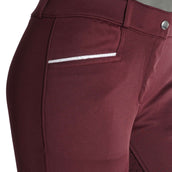 EQUITHÈME Pantaloni da Equitazione Claudine Bordeaux EQUITHÈME Pantaloni da Equitazione Claudine Bordeaux