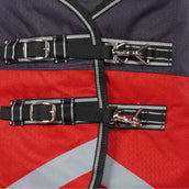 WeatherBeeta ComFiTec Plus Dynamic II Detach-A-Neck Medium Nero/Rosso/Argento WeatherBeeta ComFiTec Plus Dynamic II Detach-A-Neck Medium Nero/Rosso/Argento