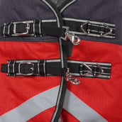 WeatherBeeta ComFiTec Plus Dynamic II Detach-A-Neck Medium Nero/Rosso/Argento WeatherBeeta ComFiTec Plus Dynamic II Detach-A-Neck Medium Nero/Rosso/Argento