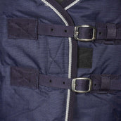 WeatherBeeta Coperta da scuderia 1200D Standard Neck Medium Blu marino/bianco WeatherBeeta Coperta da scuderia 1200D Standard Neck Medium Blu marino/bianco