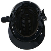 Pikeur Casco da equitazione AirLuxe CHROME L.V. Nero lucido Pikeur Casco da equitazione AirLuxe CHROME L.V. Nero lucido