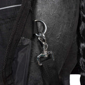 Waldhausen Coperta da giostra Reflex Nero/Grigio Argento Waldhausen Coperta da giostra Reflex Nero/Grigio Argento