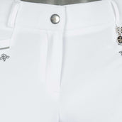 Fair Play Pantaloni da Equitazione Johanna Fleur Bianco Fair Play Pantaloni da Equitazione Johanna Fleur Bianco