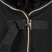 Waldhausen Coperta in Pile Modern Nero/Oro rosa Waldhausen Coperta in Pile Modern Nero/Oro rosa