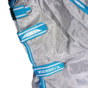 WeatherBeeta Coperta Antimosche ComFiTec Hexi Shield Combo Neck Silver/Teal Blue WeatherBeeta Coperta Antimosche ComFiTec Hexi Shield Combo Neck Silver/Teal Blue