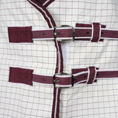 WeatherBeeta Coperta Estiva Hybrid Seasons Combo Neck White/Maroon WeatherBeeta Coperta Estiva Hybrid Seasons Combo Neck White/Maroon