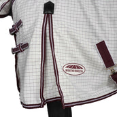 WeatherBeeta Coperta Estiva Hybrid Seasons Combo Neck White/Maroon WeatherBeeta Coperta Estiva Hybrid Seasons Combo Neck White/Maroon
