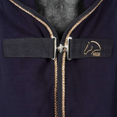 HKM Coperta antisudore Blu scuro/oro rosa HKM Coperta antisudore Blu scuro/oro rosa