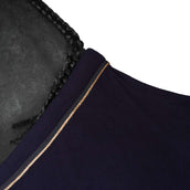 HKM Coperta antisudore Blu scuro/oro rosa HKM Coperta antisudore Blu scuro/oro rosa