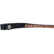 Montar Frontalino Fair Rosegold Crystals Nero Montar Frontalino Fair Rosegold Crystals Nero