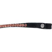Montar Frontalino Fair Rosegold Crystals Nero Montar Frontalino Fair Rosegold Crystals Nero