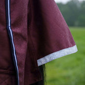 EQUITHÈME Tappeto da Esterno 1200D 0g High Neck Borgogna EQUITHÈME Tappeto da Esterno 1200D 0g High Neck Borgogna