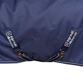 Agradi by Bucas Ritorno dell'affluenza alle urne Equi-Soft Pad Blu marino/Argento Agradi by Bucas Ritorno dell'affluenza alle urne Equi-Soft Pad Blu marino/Argento