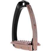 Tech Stirrups Staffe Venice Sloped Evo Swarovski Nero/Oro rosa Tech Stirrups Staffe Venice Sloped Evo Swarovski Nero/Oro rosa