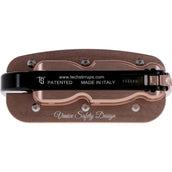 Tech Stirrups Staffe Venice Sloped Evo Swarovski Nero/Oro rosa Tech Stirrups Staffe Venice Sloped Evo Swarovski Nero/Oro rosa