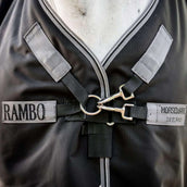 Rambo Turnout 1680D 0g Nero/Grigio temporale/Argento Rambo Turnout 1680D 0g Nero/Grigio temporale/Argento