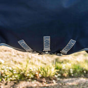 Rambo Turnout 1680D 0g Blu marino/Grigio temporale/Argento Rambo Turnout 1680D 0g Blu marino/Grigio temporale/Argento