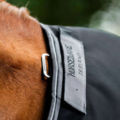 Rambo Turnout 1680D 50g Nero/Grigio temporale/Argento Rambo Turnout 1680D 50g Nero/Grigio temporale/Argento