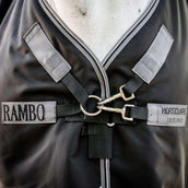 Rambo Turnout 1680D 50g Nero/Grigio temporale/Argento Rambo Turnout 1680D 50g Nero/Grigio temporale/Argento