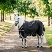 Rambo Turnout 1680D 50g Nero/Grigio temporale/Argento Rambo Turnout 1680D 50g Nero/Grigio temporale/Argento