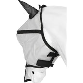 EQUITHÈME Maschera per Mosche Protec con Protezione UV Argento EQUITHÈME Maschera per Mosche Protec con Protezione UV Argento