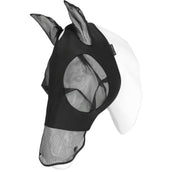 EQUITHÈME Maschera per Mosche Lycra UV protection Con Rete per Naso Nero EQUITHÈME Maschera per Mosche Lycra UV protection Con Rete per Naso Nero