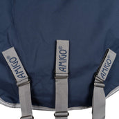Amigo Turnout Rug FieldSafe Plus 1200D 0g Navy/Titanium Grey/Silver Amigo Turnout Rug FieldSafe Plus 1200D 0g Navy/Titanium Grey/Silver