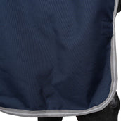 Amigo Turnout Rug FieldSafe Plus 1200D 0g Navy/Titanium Grey/Silver Amigo Turnout Rug FieldSafe Plus 1200D 0g Navy/Titanium Grey/Silver