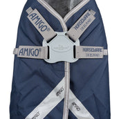 Amigo Turnout Rug FieldSafe Plus 1200D 0g Navy/Titanium Grey/Silver Amigo Turnout Rug FieldSafe Plus 1200D 0g Navy/Titanium Grey/Silver