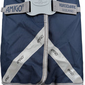 Amigo Turnout Rug FieldSafe Plus 1200D 0g Navy/Titanium Grey/Silver Amigo Turnout Rug FieldSafe Plus 1200D 0g Navy/Titanium Grey/Silver