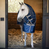 Amigo Ripstop Insulator Plus Pony Stable 200g Navy/Titanium Grey Amigo Ripstop Insulator Plus Pony Stable 200g Navy/Titanium Grey