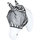 Velder Horsewear Essentials Maschera per Mosche Zebra con Orecchie Nero/Bianco Velder Horsewear Essentials Maschera per Mosche Zebra con Orecchie Nero/Bianco