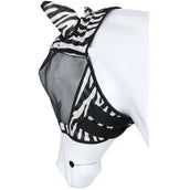 Velder Horsewear Essentials Maschera per Mosche Zebra con Orecchie Nero/Bianco Velder Horsewear Essentials Maschera per Mosche Zebra con Orecchie Nero/Bianco