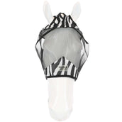 Velder Horsewear Essentials Maschera per Mosche Zebra Senza orecchie Nero/Bianco Velder Horsewear Essentials Maschera per Mosche Zebra Senza orecchie Nero/Bianco