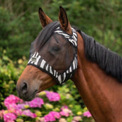 Velder Horsewear Essentials Maschera per Mosche Zebra Senza orecchie Nero/Bianco Velder Horsewear Essentials Maschera per Mosche Zebra Senza orecchie Nero/Bianco