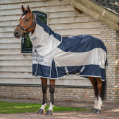 Velder Horsewear Premium Coperta Antimosche Rainless Fall Navy/Pearl Silver Velder Horsewear Premium Coperta Antimosche Rainless Fall Navy/Pearl Silver