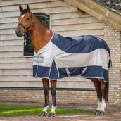 Velder Horsewear Premium Coperta Antimosche Rainless Fall Navy/Pearl Silver Velder Horsewear Premium Coperta Antimosche Rainless Fall Navy/Pearl Silver