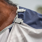 Velder Horsewear Premium Coperta Antimosche Rainless Fall Navy/Pearl Silver Velder Horsewear Premium Coperta Antimosche Rainless Fall Navy/Pearl Silver