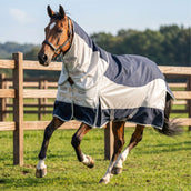 Velder Horsewear Premium Coperta Antimosche Rainless Fall Navy/Pearl Silver Velder Horsewear Premium Coperta Antimosche Rainless Fall Navy/Pearl Silver