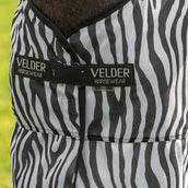 Velder Horsewear Coperta Antimosche con Collo Zebra Nero/Bianco Velder Horsewear Coperta Antimosche con Collo Zebra Nero/Bianco