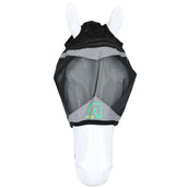 Agradi Horse Maschera per Mosche Fine Mesh con Foro per Orecchio Nero Agradi Horse Maschera per Mosche Fine Mesh con Foro per Orecchio Nero