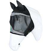 Agradi Horse Maschera per Mosche Fine Mesh con Orecchie Nero Agradi Horse Maschera per Mosche Fine Mesh con Orecchie Nero