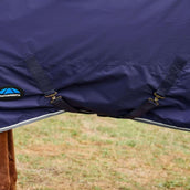 WeatherBeeta ComFiTec Tyro Turnout Combo Neck 360g Blu marino/Carbone WeatherBeeta ComFiTec Tyro Turnout Combo Neck 360g Blu marino/Carbone