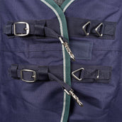 WeatherBeeta ComFiTec Plus Dynamic Turnout Detach-A-Neck 220 g Navy/Forest Green WeatherBeeta ComFiTec Plus Dynamic Turnout Detach-A-Neck 220 g Navy/Forest Green