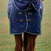 WeatherBeeta ComFiTec Plus Dynamic Turnout Detach-A-Neck 220 g Navy/Forest Green WeatherBeeta ComFiTec Plus Dynamic Turnout Detach-A-Neck 220 g Navy/Forest Green