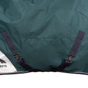 WeatherBeeta ComFiTec Plus Dynamic Turnout High Neck 220 g Forest Green/Navy WeatherBeeta ComFiTec Plus Dynamic Turnout High Neck 220 g Forest Green/Navy