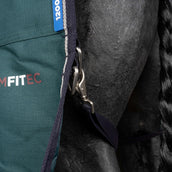 WeatherBeeta ComFiTec Plus Dynamic Turnout High Neck 220 g Forest Green/Navy WeatherBeeta ComFiTec Plus Dynamic Turnout High Neck 220 g Forest Green/Navy