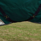 WeatherBeeta ComFiTec Plus Dynamic Turnout High Neck 220 g Forest Green/Navy WeatherBeeta ComFiTec Plus Dynamic Turnout High Neck 220 g Forest Green/Navy